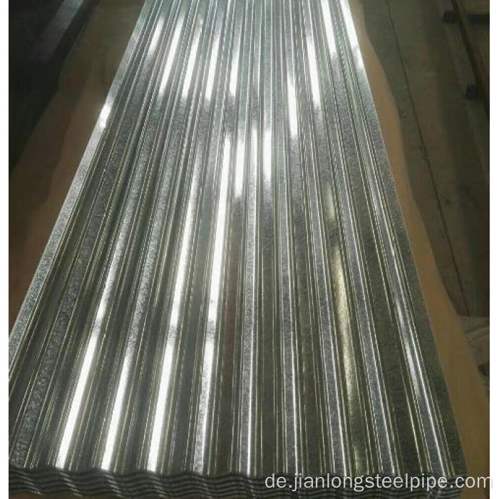 Wellbleche Zink Aluminium -Dachblätter